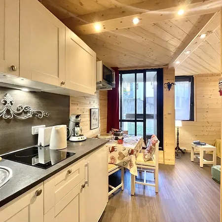 So207 Cosy Pied Des Pistes Les Menuires 公寓 圣马丁德贝尔维尔