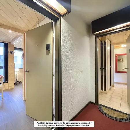 So207 Cosy Pied Des Pistes Les Menuires * 圣马丁德贝尔维尔